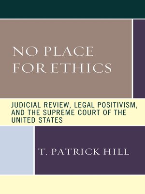 cover image of No Place for Ethics